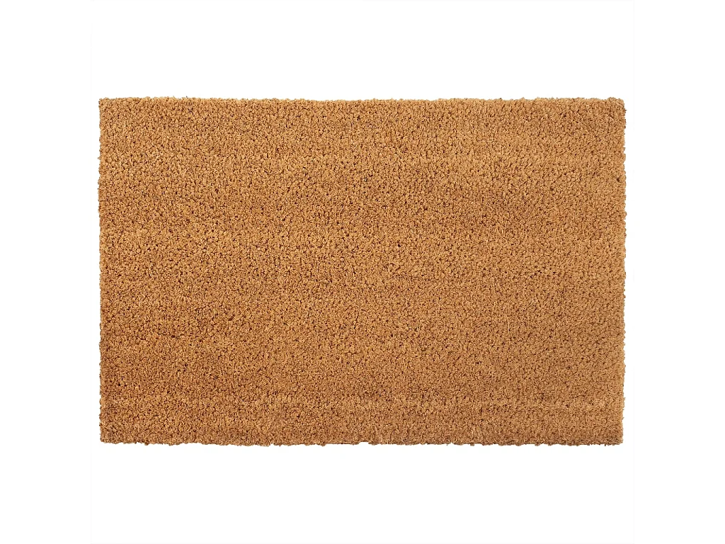 Fußmatte 2 Stück natur 40x60 cm getuftete Kokosfaser