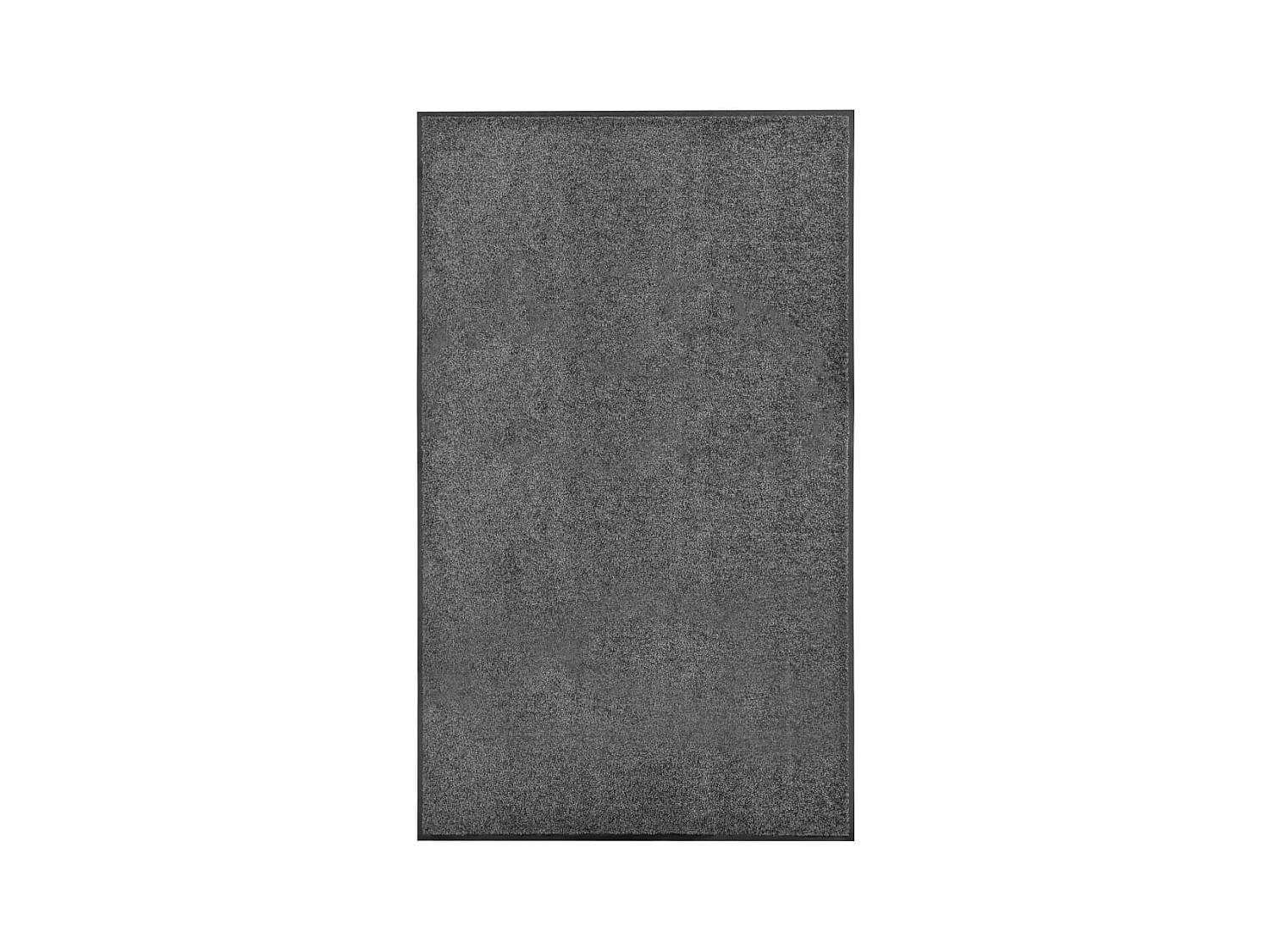 Waschbare Fußmatte Anthrazit 90x150 cm