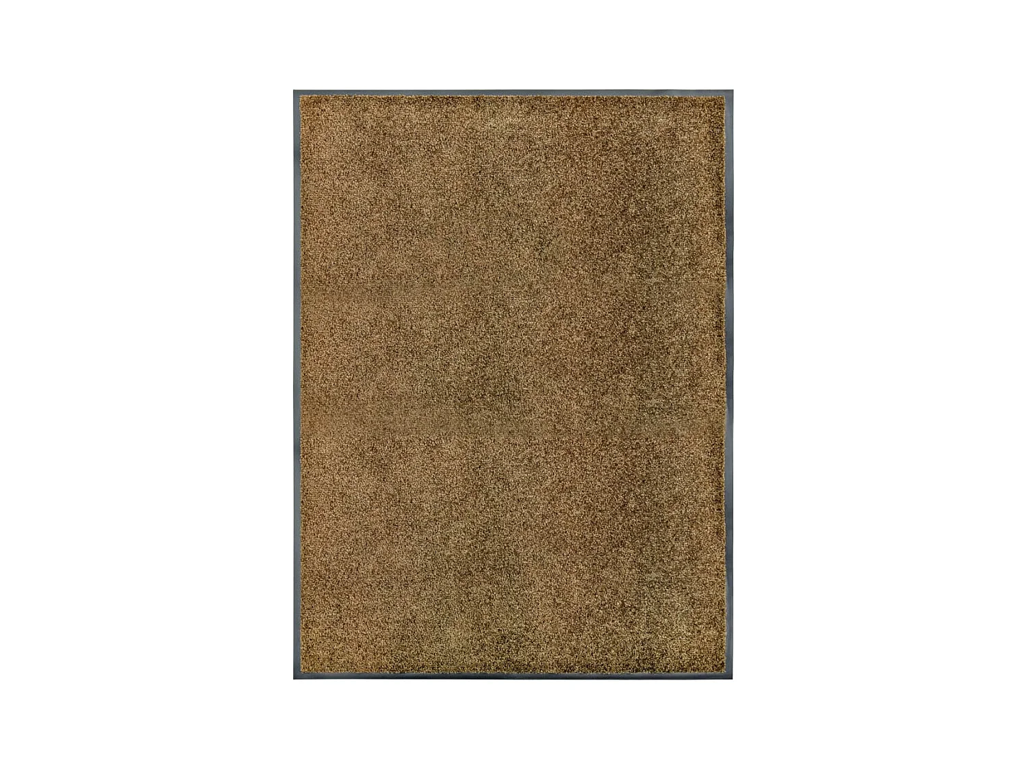 Zerbino lavabile Marrone 90x120 cm