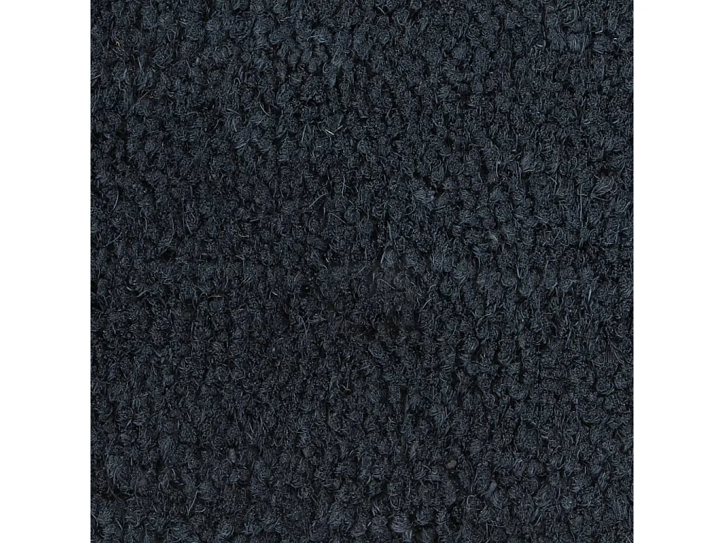 Tapis de porte gris foncé 100x300 cm fibre de coco touffeté