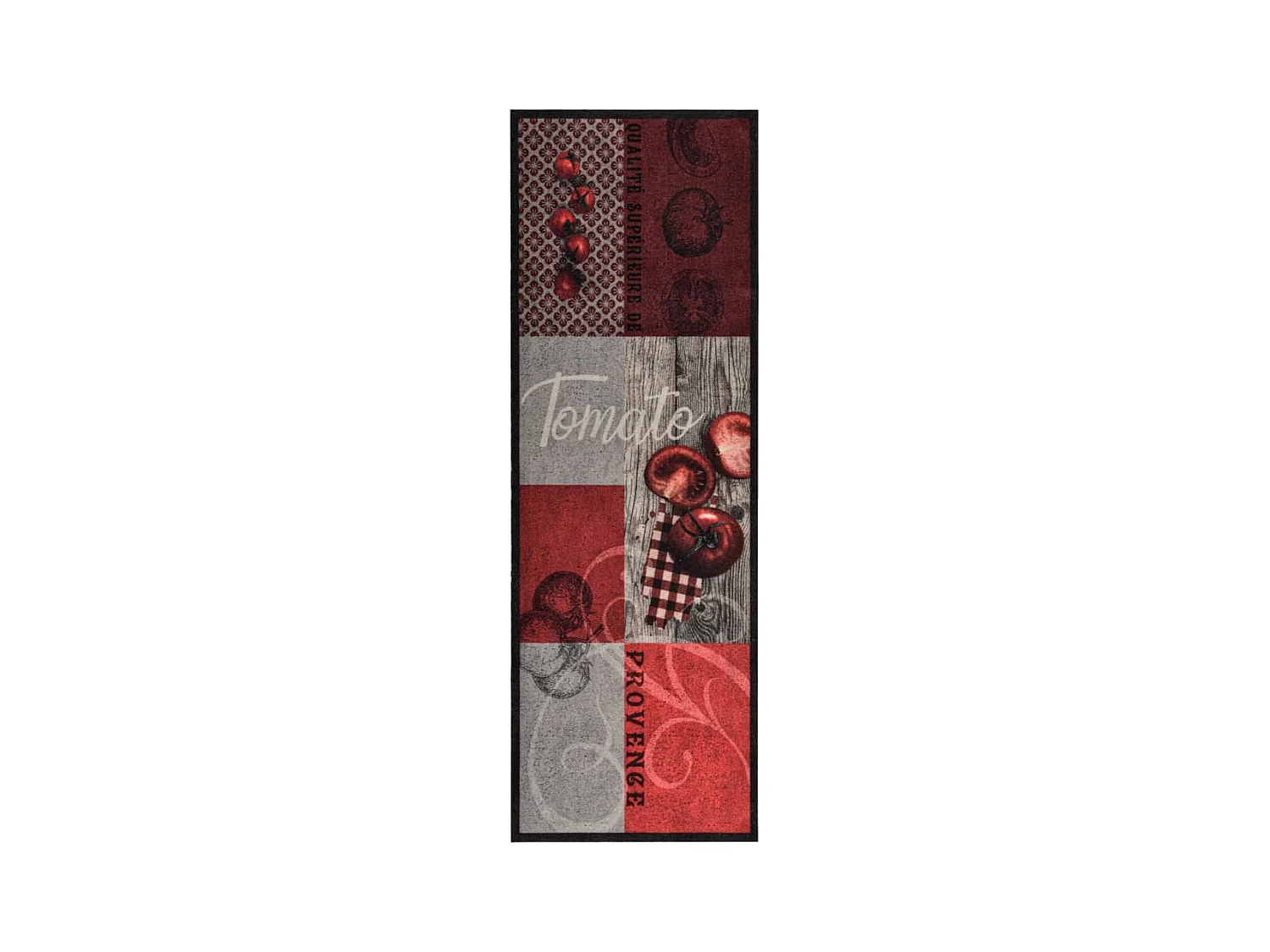 Alfombra de cocina lavable Tomate 45x150 cm