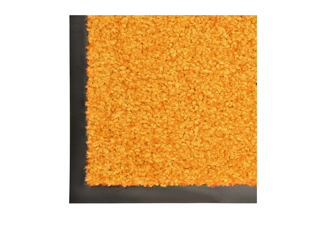 Zerbino lavabile arancione 60x180 cm