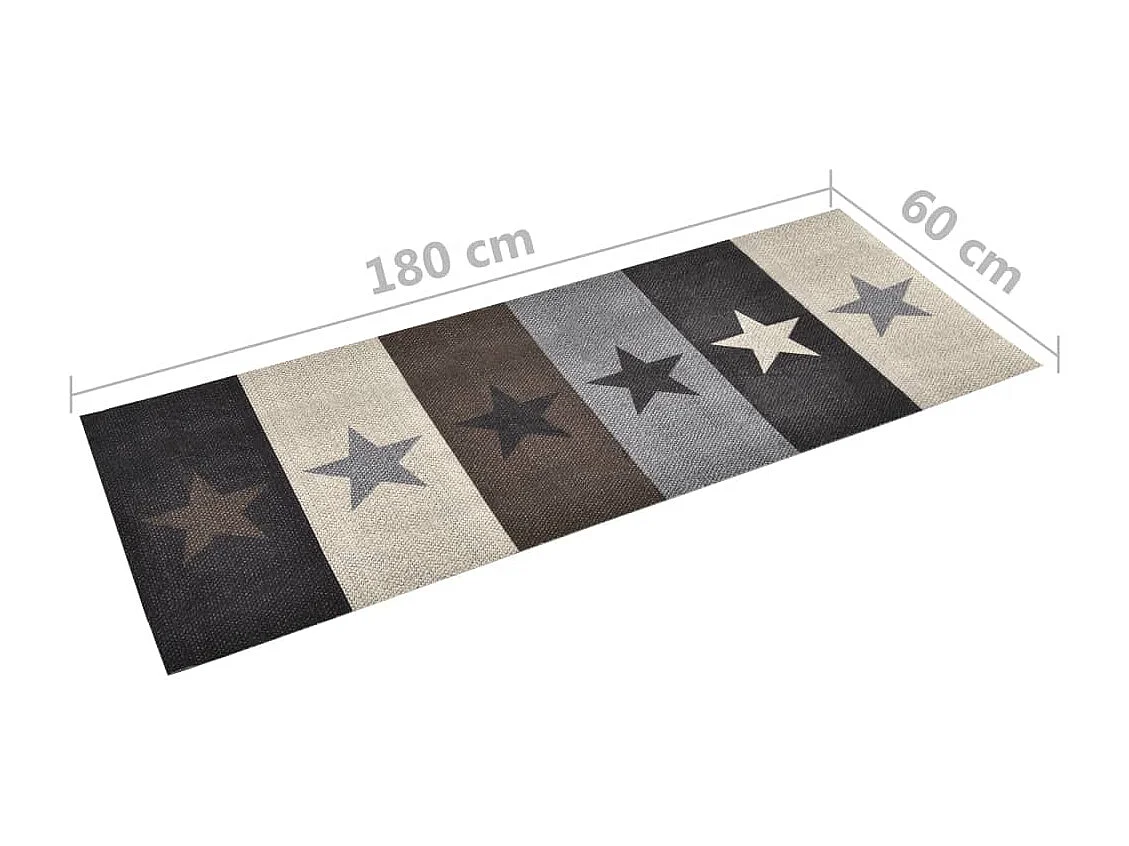 Tappetino cucina lavabile Star 60x180 cm