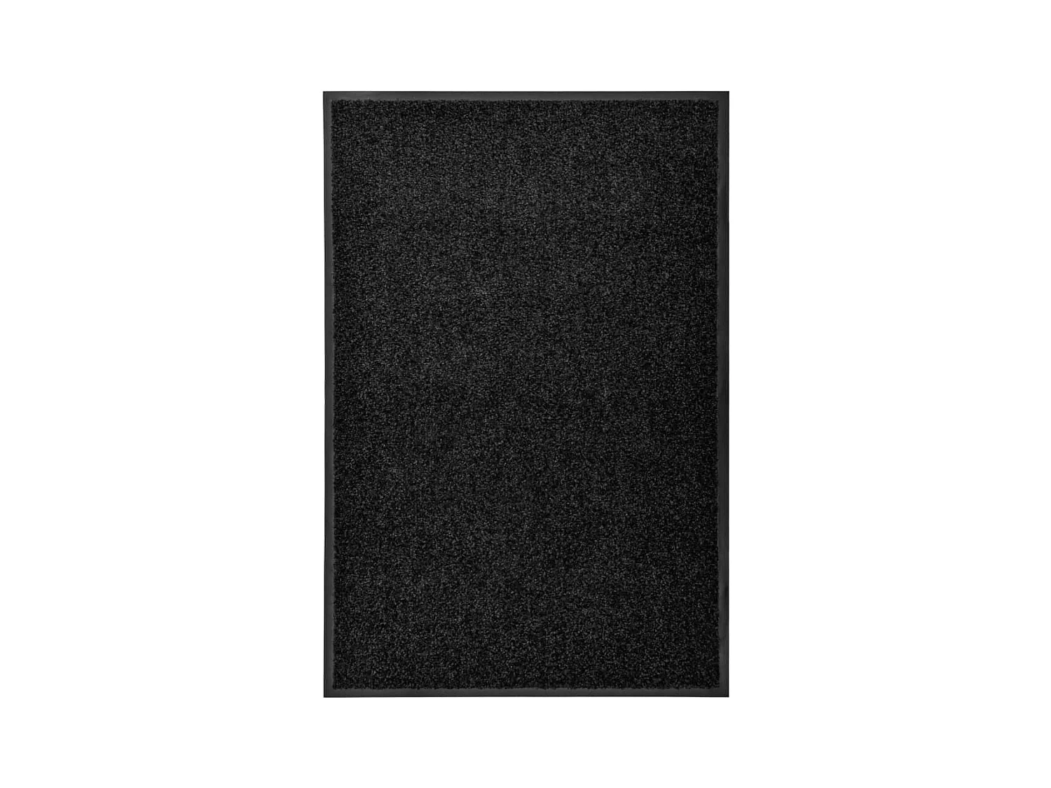 Zerbino lavabile Nero 60x90 cm