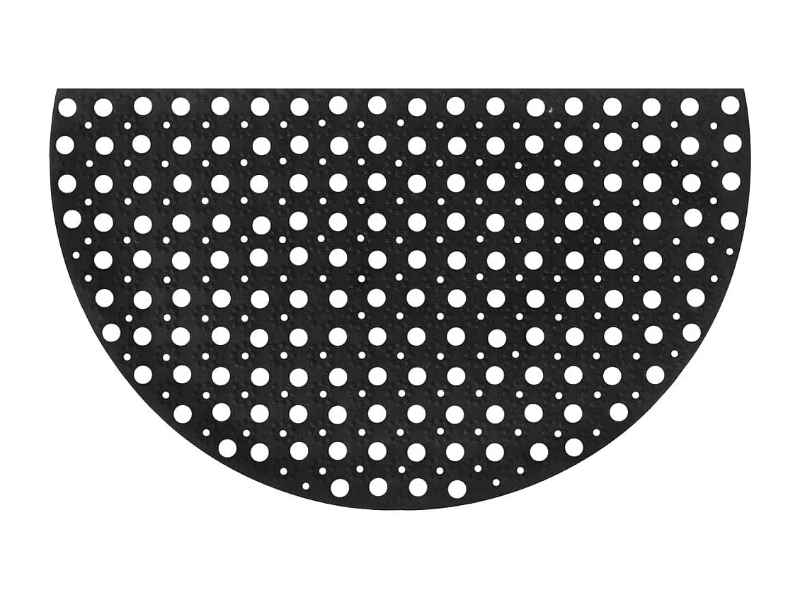 Zerbino semitondo 45x75 cm in gomma