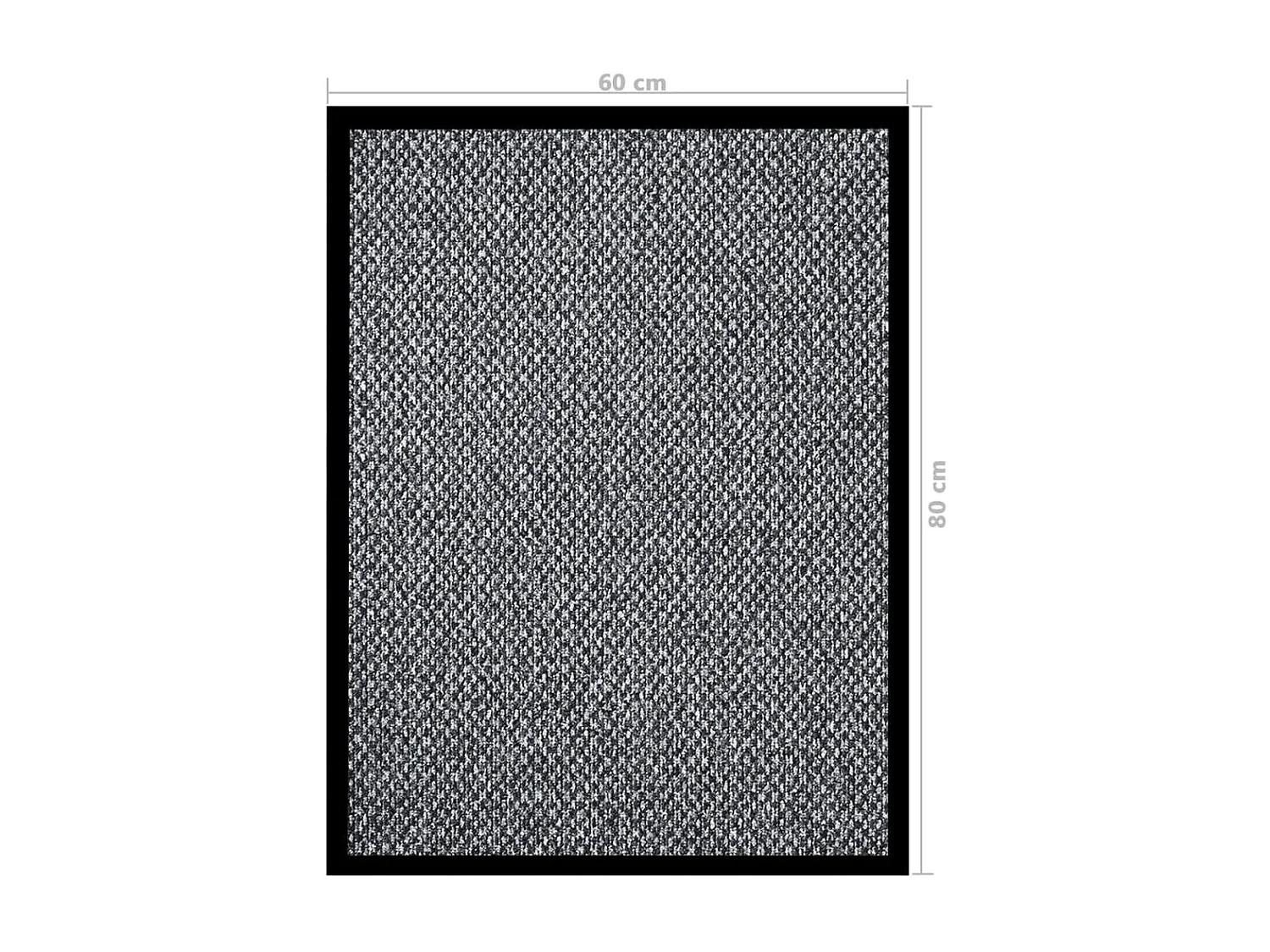 Paillasson Gris 60x80 cm