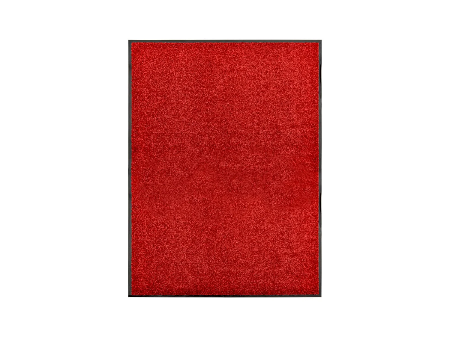 Paillasson lavable Rouge 90x120 cm