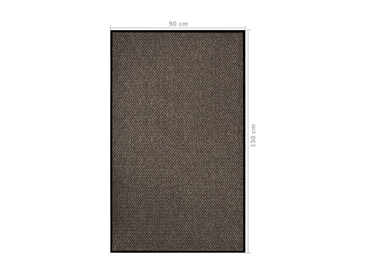 Capacho bege 90x150 cm