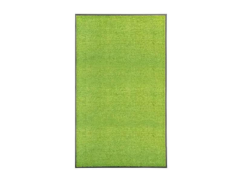 Zerbino lavabile Verde 90x150 cm