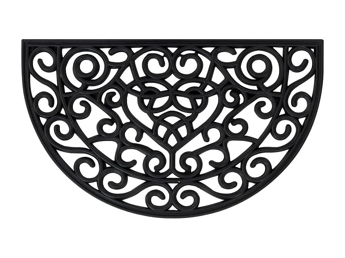 Zerbino semitondo 45x75 cm in gomma