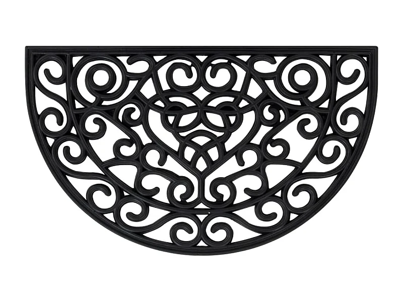 Zerbino semitondo 45x75 cm in gomma