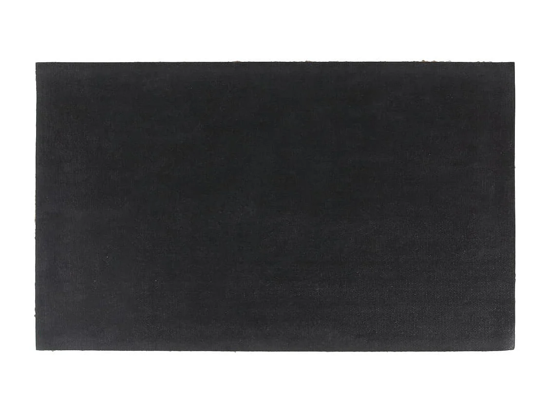 Felpudo natural 45x75 cm fibra de coco capitoné