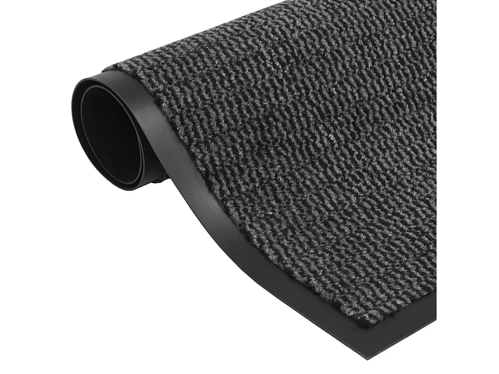 Zerbini rettangolari 2 pz 80 x 120 cm Antracite