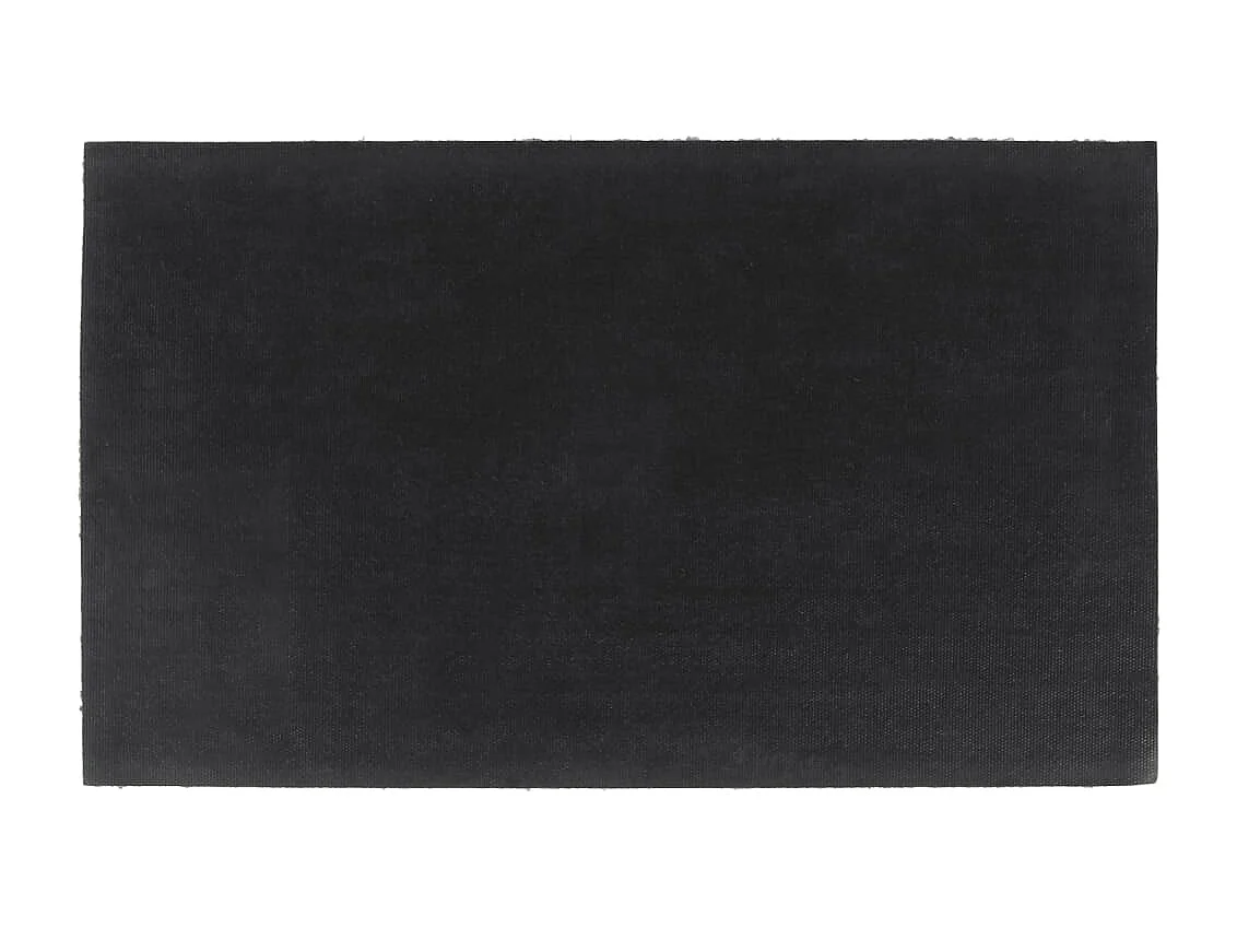 Tapis de porte naturel 45x75 cm fibre de coco touffeté