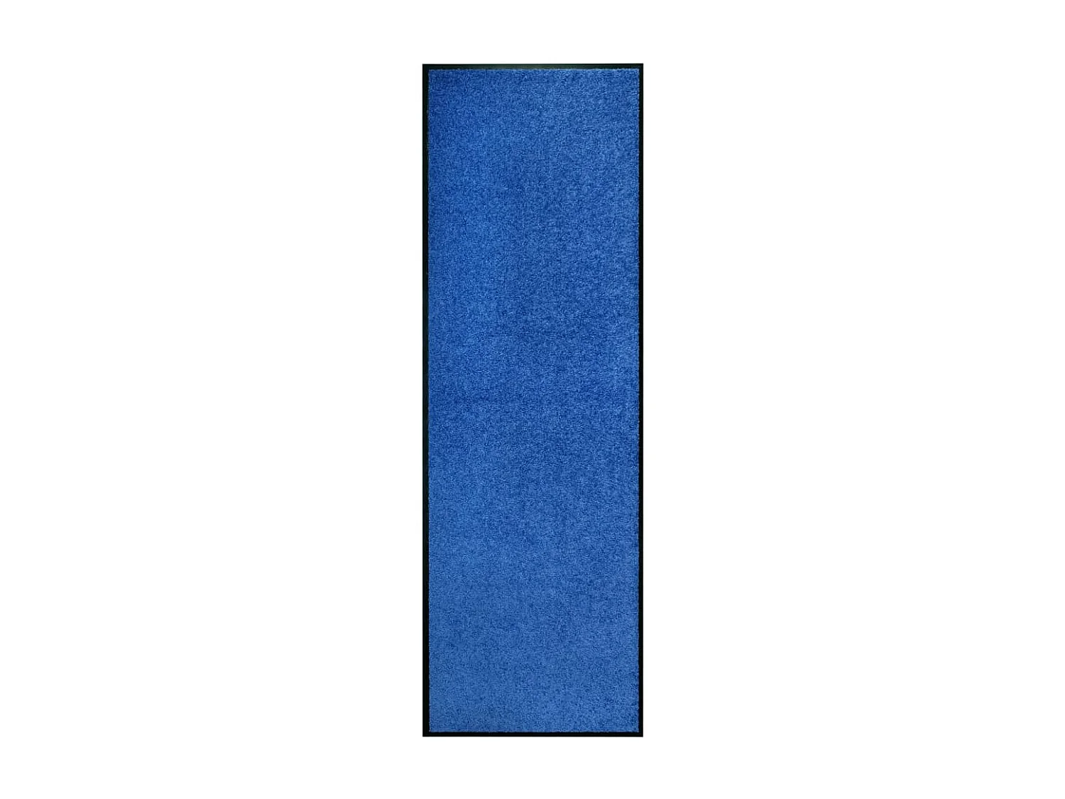 Felpudo lavable azul 60x180 cm