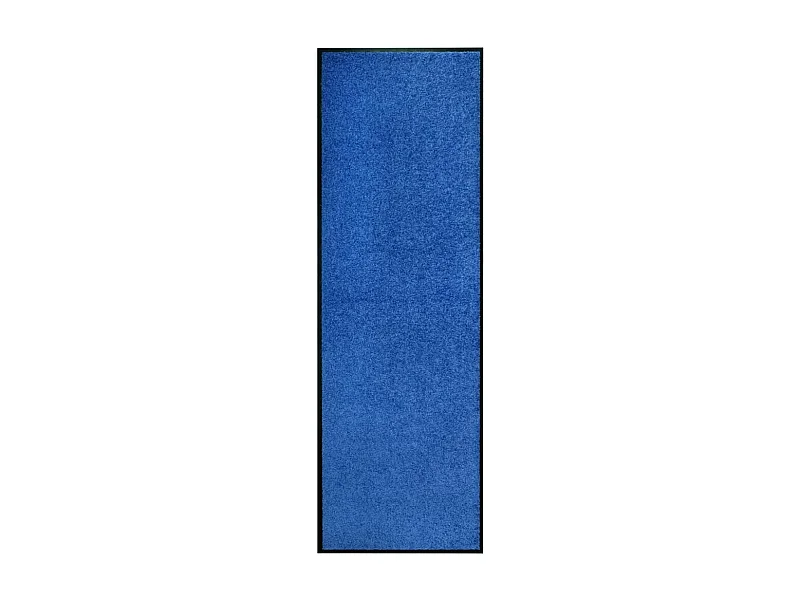 Paillasson lavable Bleu 60x180 cm