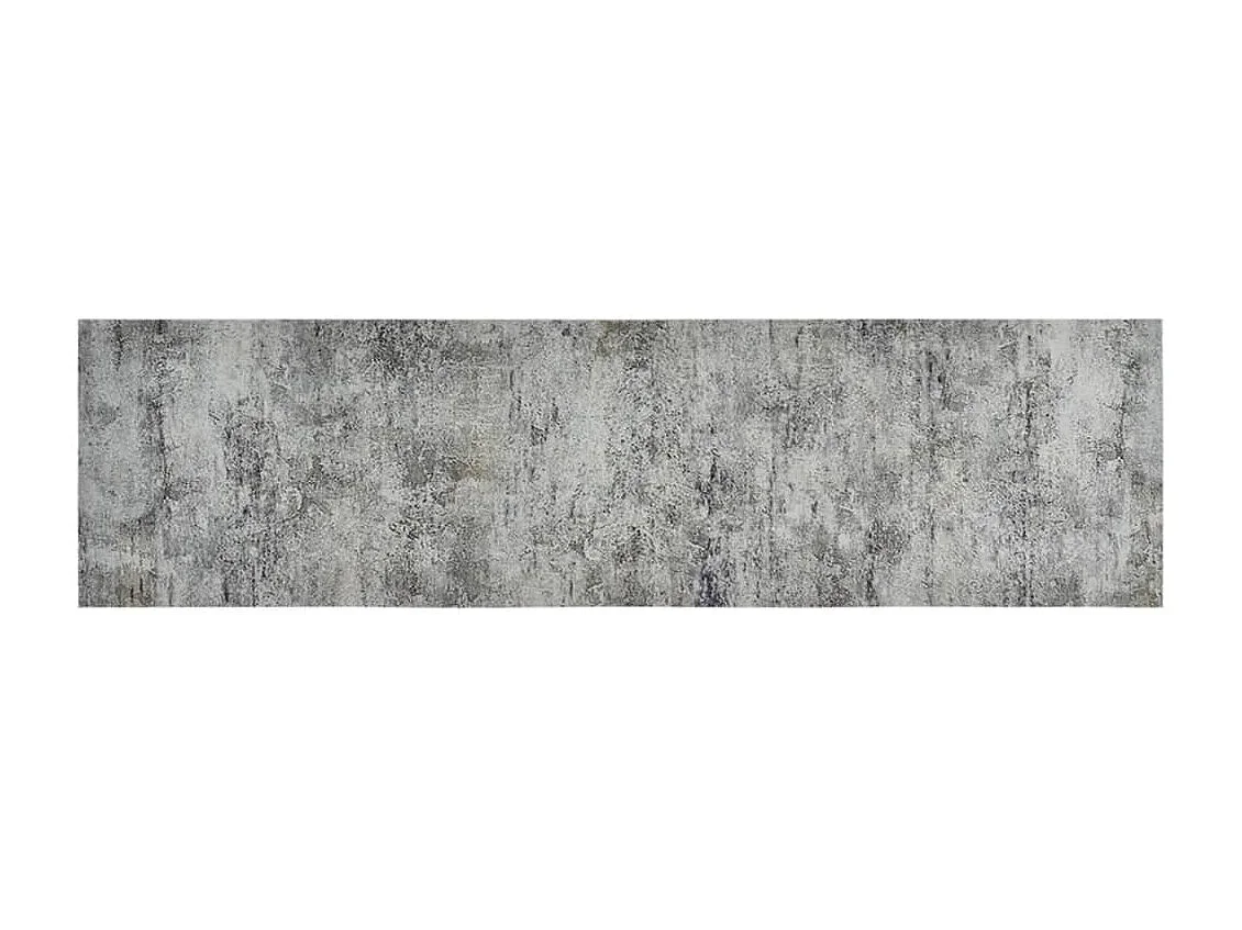 Tappeto da cucina lavabile stampa cemento 45x150 cm in velluto