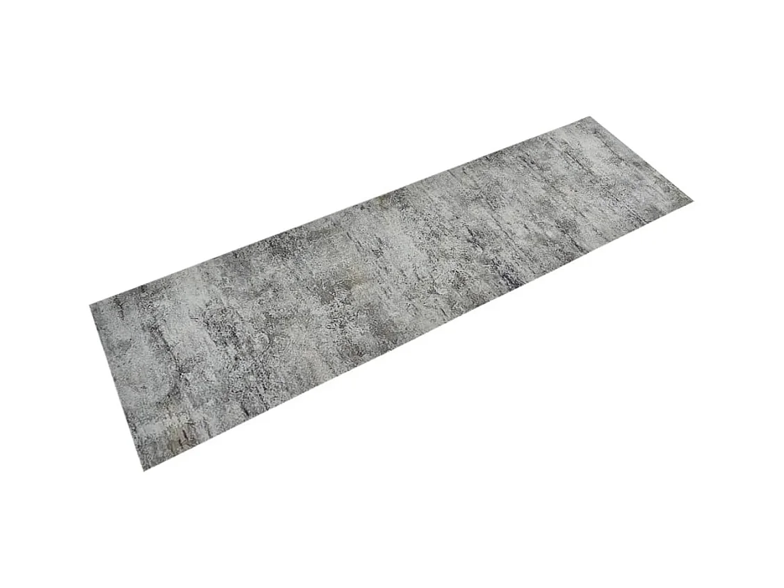 Waschbarer Küchenteppich mit Betondruck, 45 x 150 cm, Samt