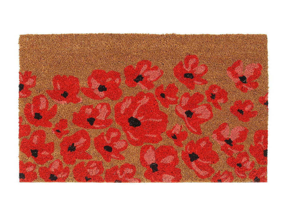 Zerbino naturale 45x75 cm in fibra di cocco capitonnè