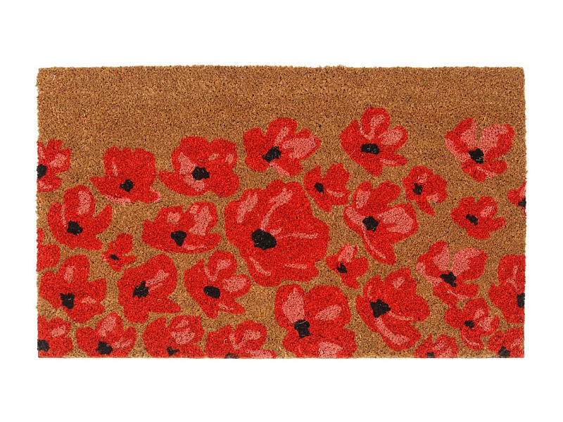 Zerbino naturale 45x75 cm in fibra di cocco capitonnè