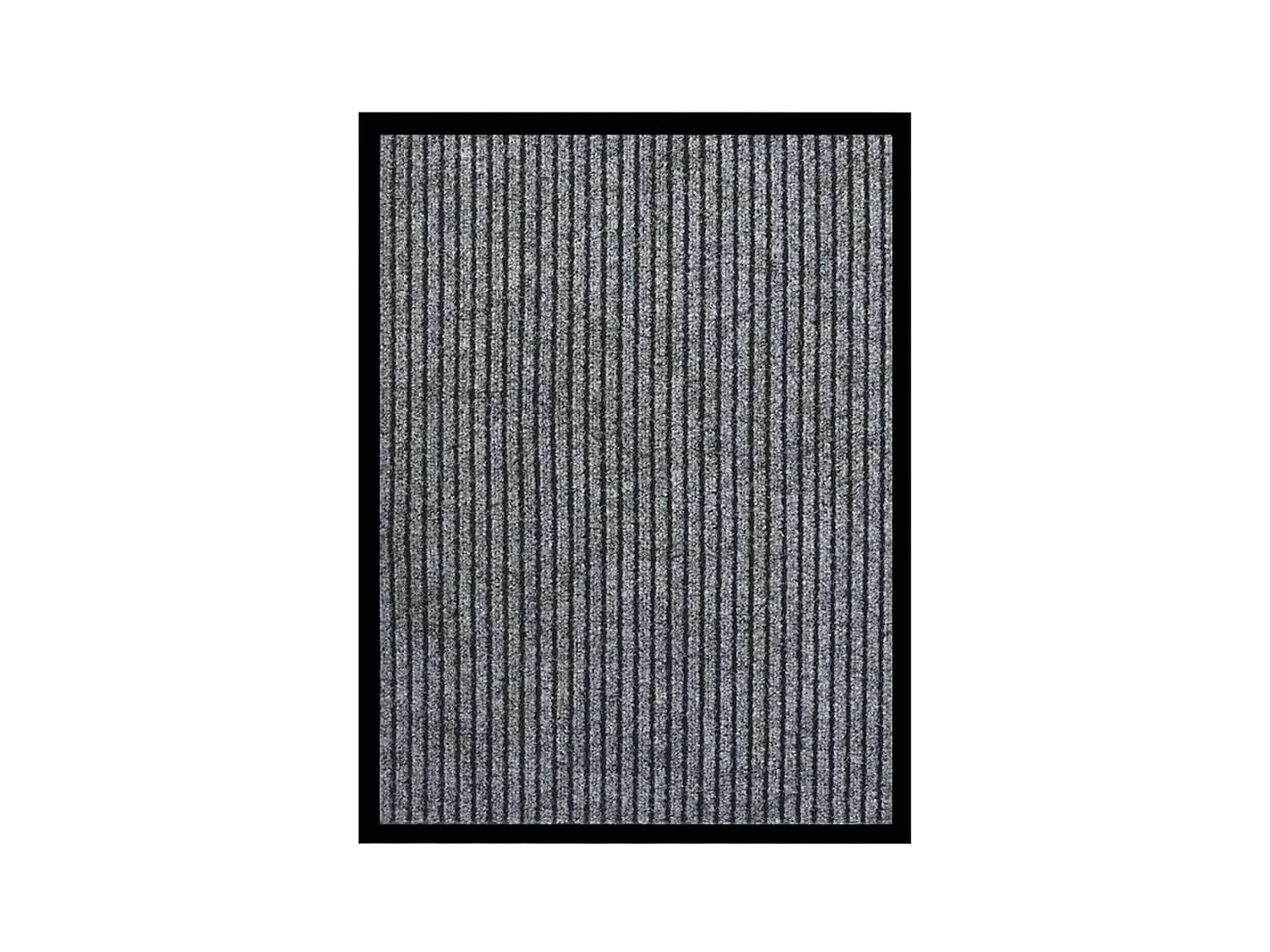 Paillasson rayé Gris 60x80 cm