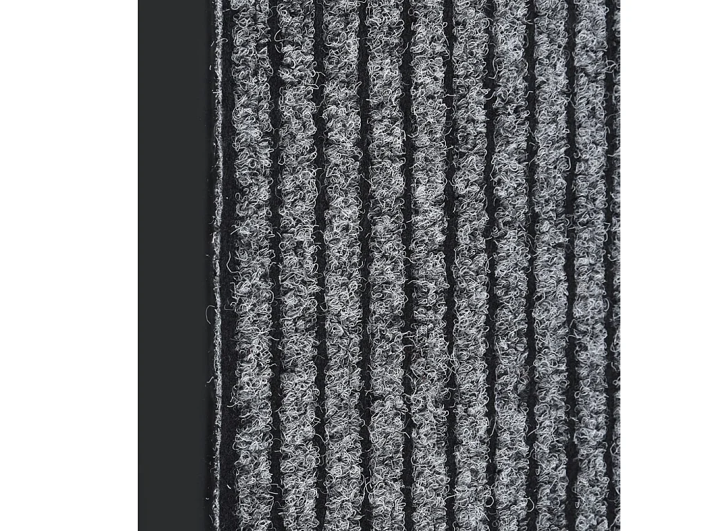 Paillasson rayé Gris 60x80 cm