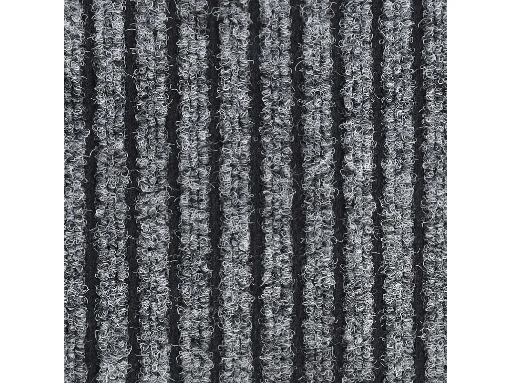 Paillasson rayé Gris 60x80 cm