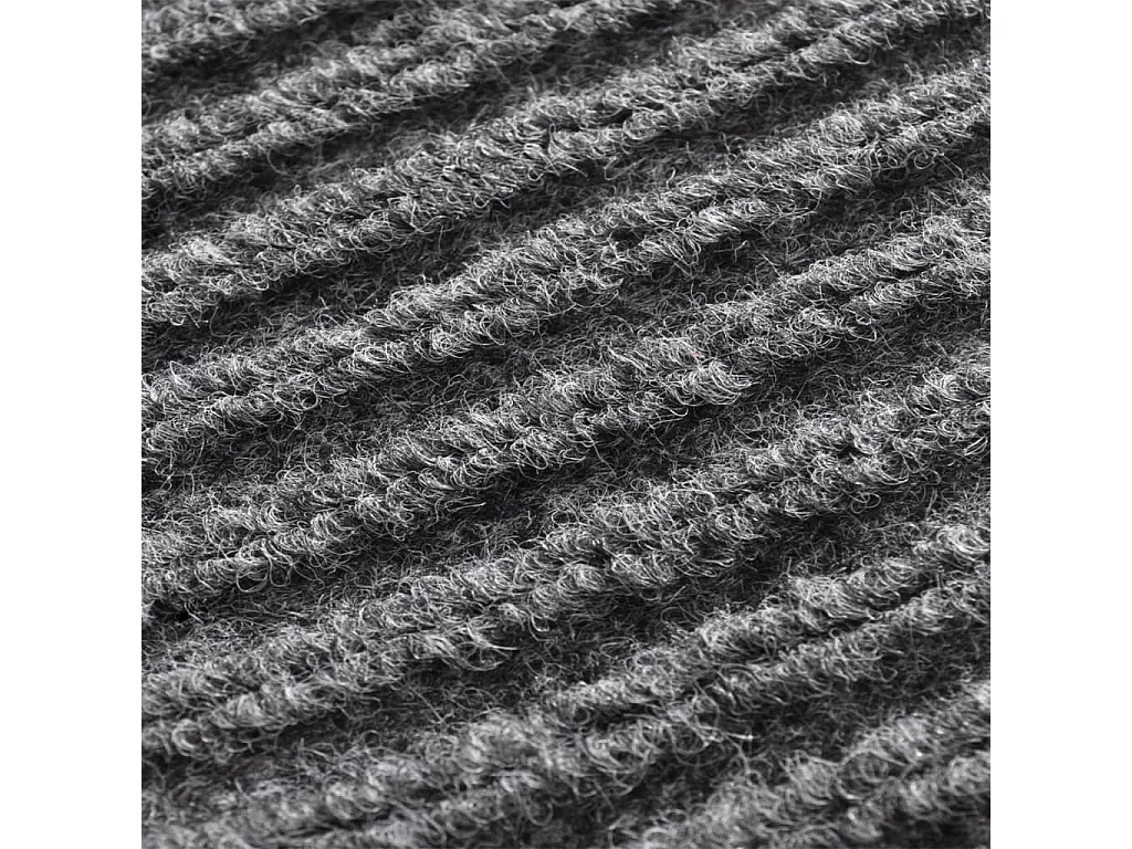 Grijze PVC entreemat 90 x 150 cm