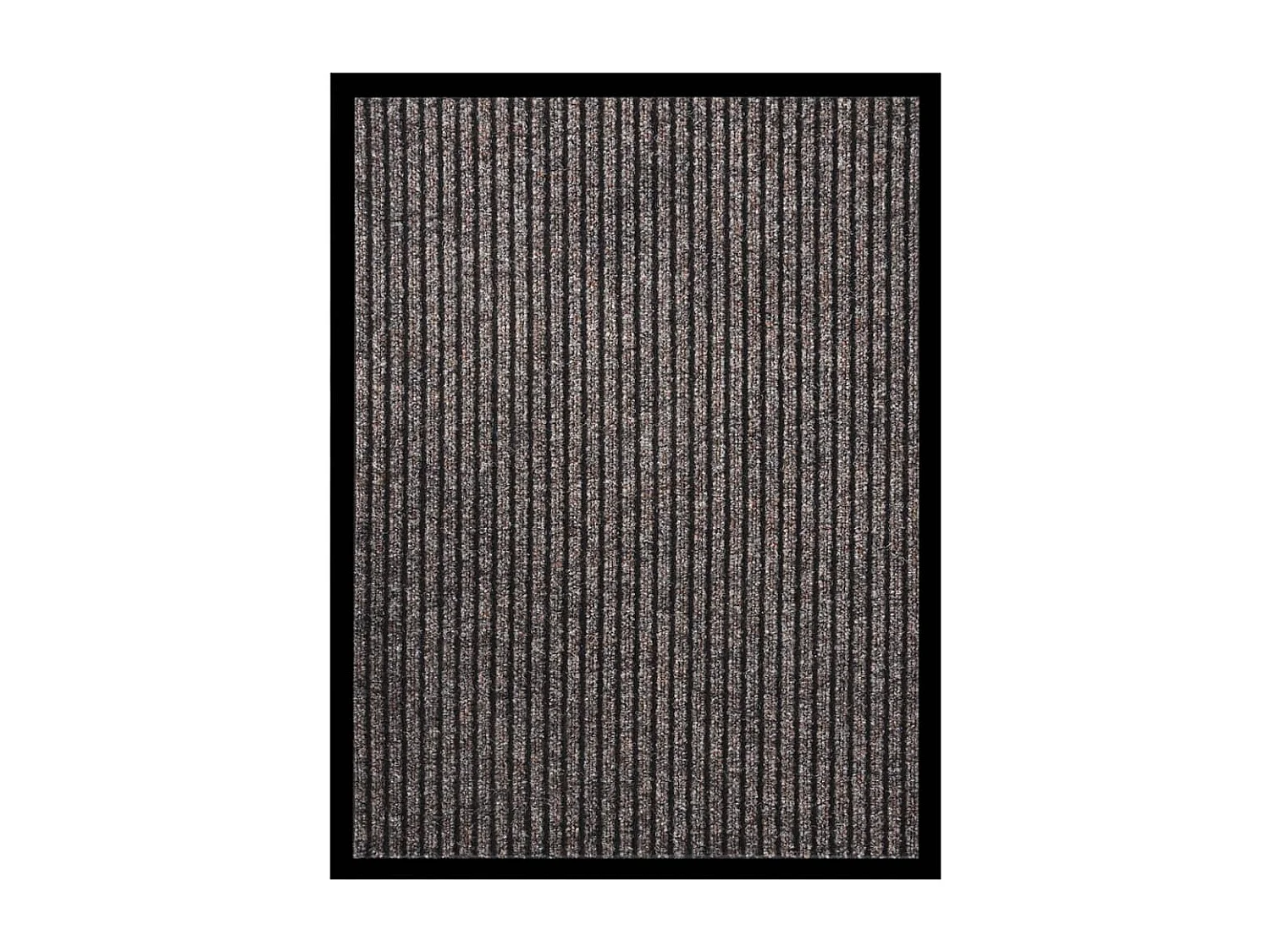 Zerbino a righe beige 60x80 cm