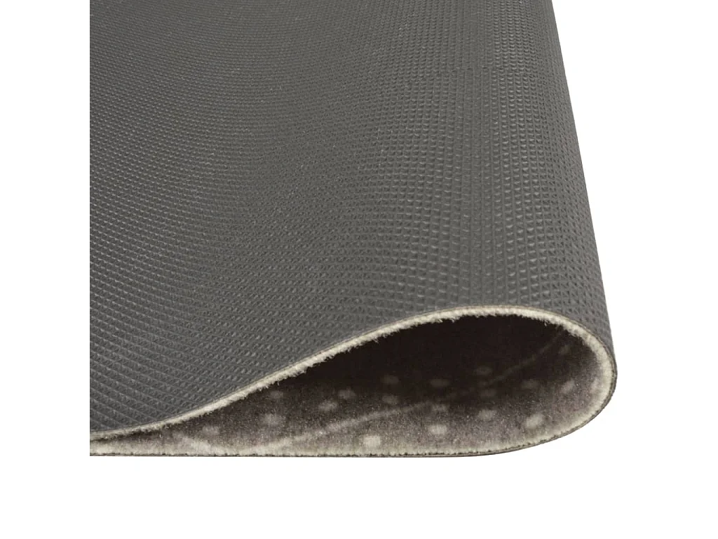 Tapis de cuisine lavable impression losange 60x300 cm velours