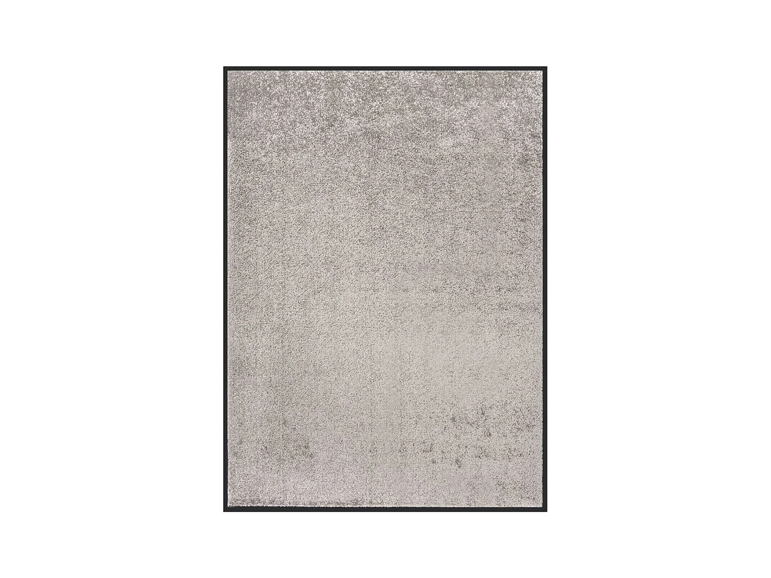 Graue Fußmatte 60x80 cm