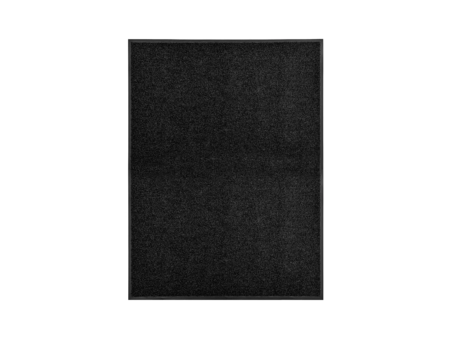 Zerbino lavabile Nero 90x120 cm