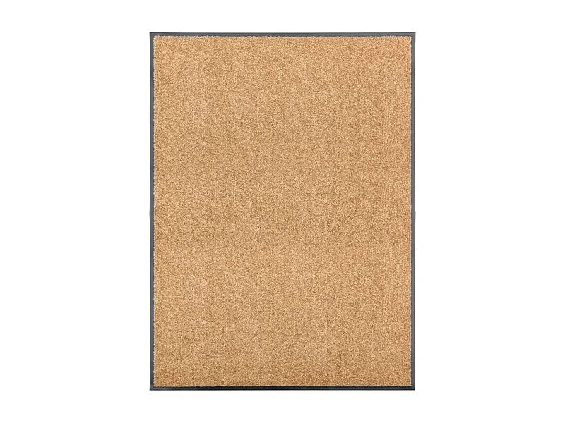 Wasbare deurmat Crème 90x120 cm