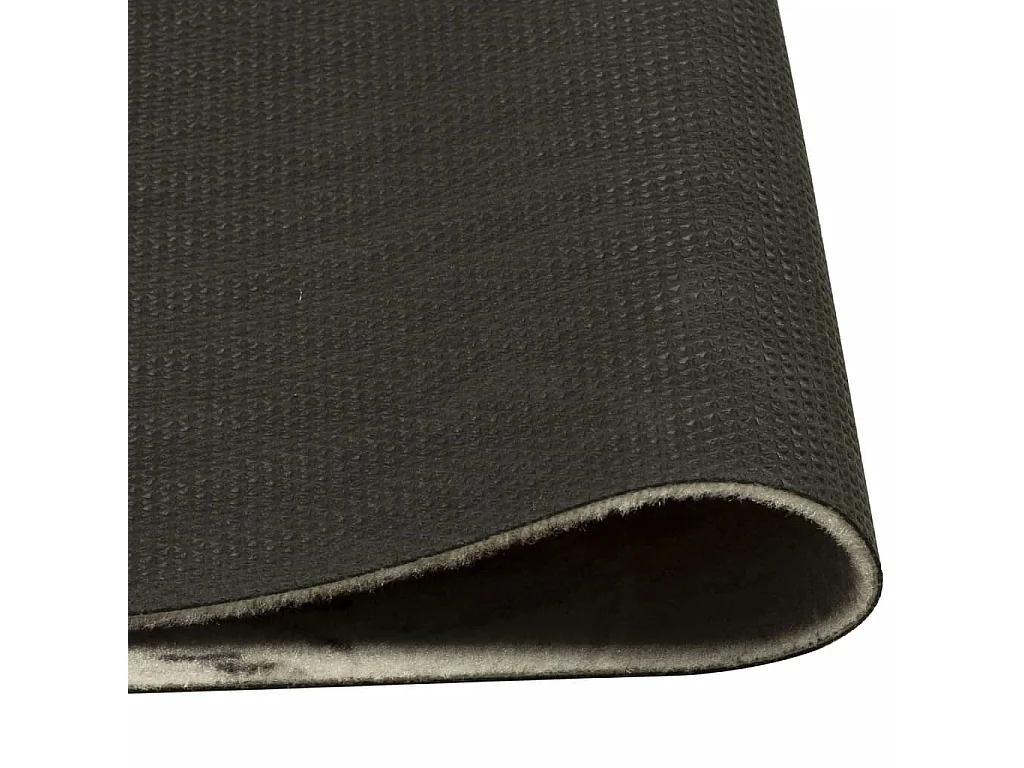 Tapis de cuisine lavable imprimé café marron 60x180 cm velours