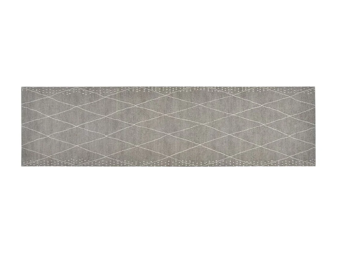 Tappeto da cucina lavabile con stampa diamante 45x150 cm in velluto