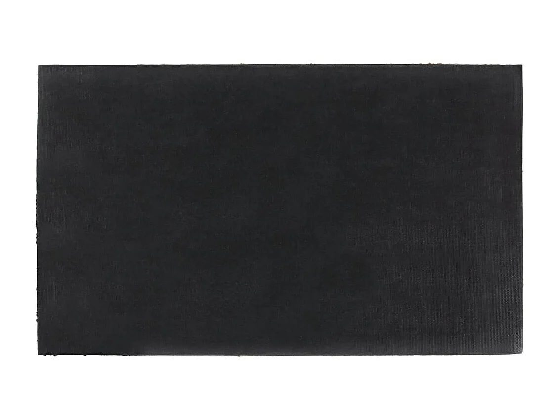 Tapis de porte naturel 45x75 cm fibre de coco touffeté
