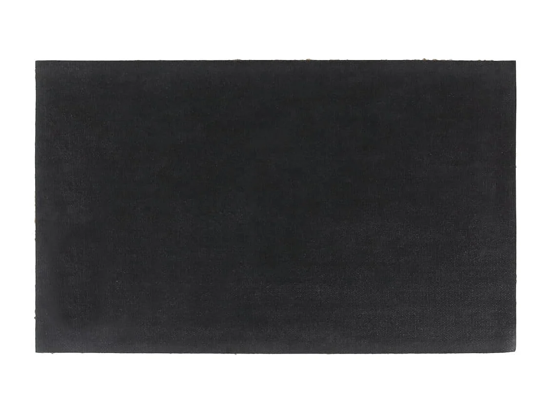 Tapis de porte naturel 45x75 cm fibre de coco touffeté