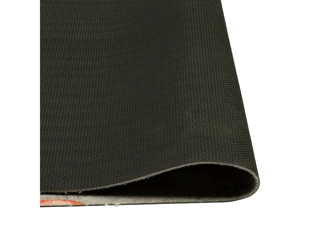 Alfombra de cocina lavable estampado tomate 60x180cm terciopelo