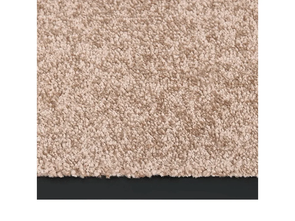 Felpudo beige 80x120 cm