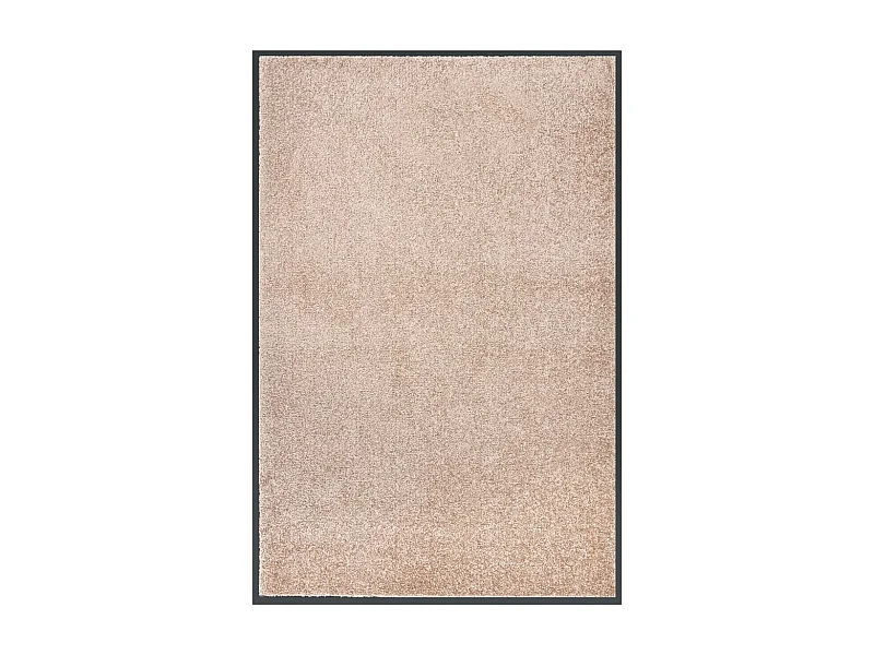 Beige deurmat 80x120 cm