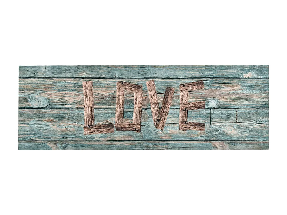 Tapis de cuisine lavable Love 60x300 cm