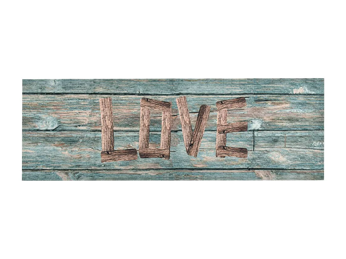 Love wasbare keukenvloermat 45x150 cm