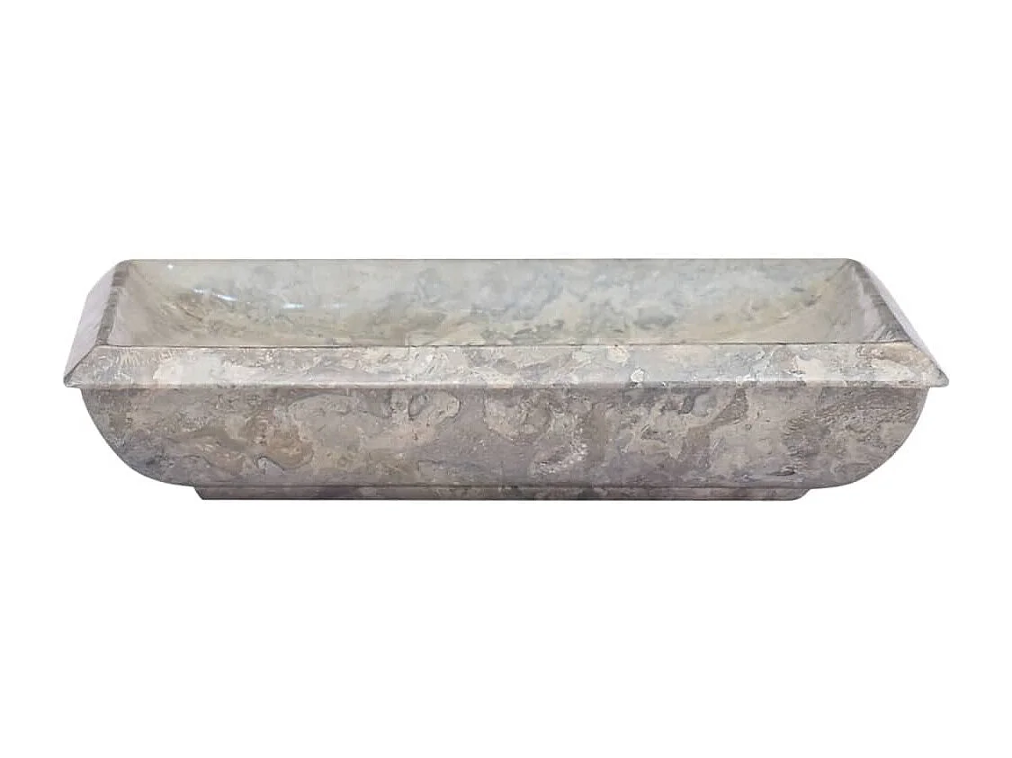 Lavabo Gris 50x35x10 cm Marbre