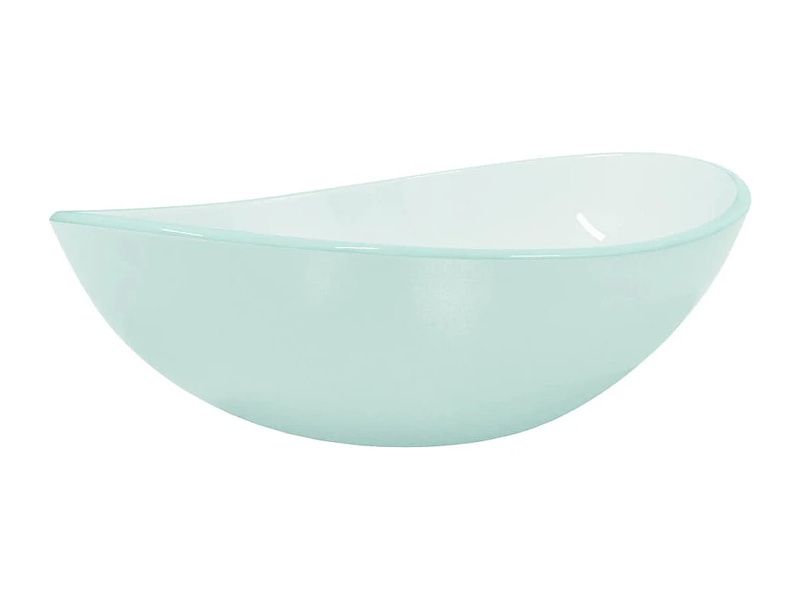 Wastafel Gehard glas 54,5x35x15,5 cm Mat