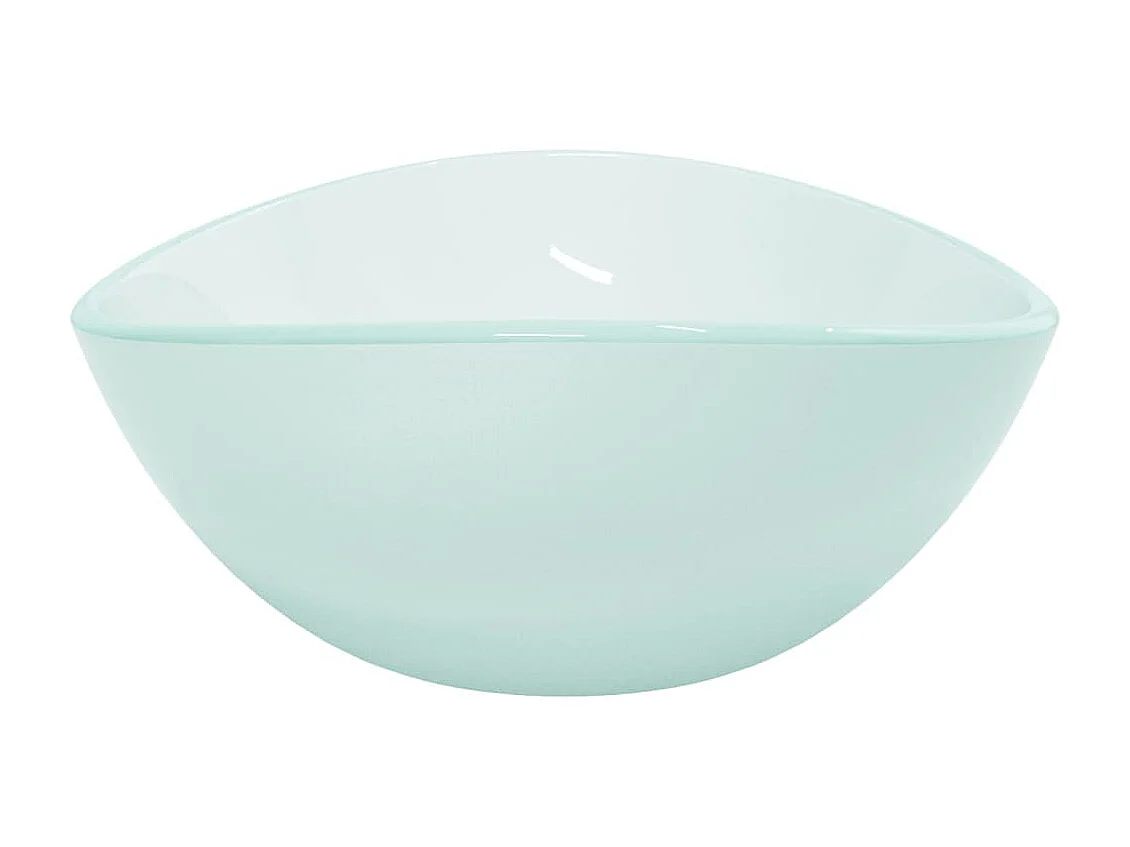 Wastafel Gehard glas 54,5x35x15,5 cm Mat