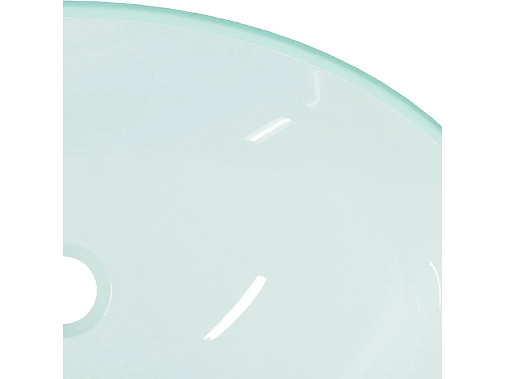 Wastafel Gehard glas 54,5x35x15,5 cm Mat