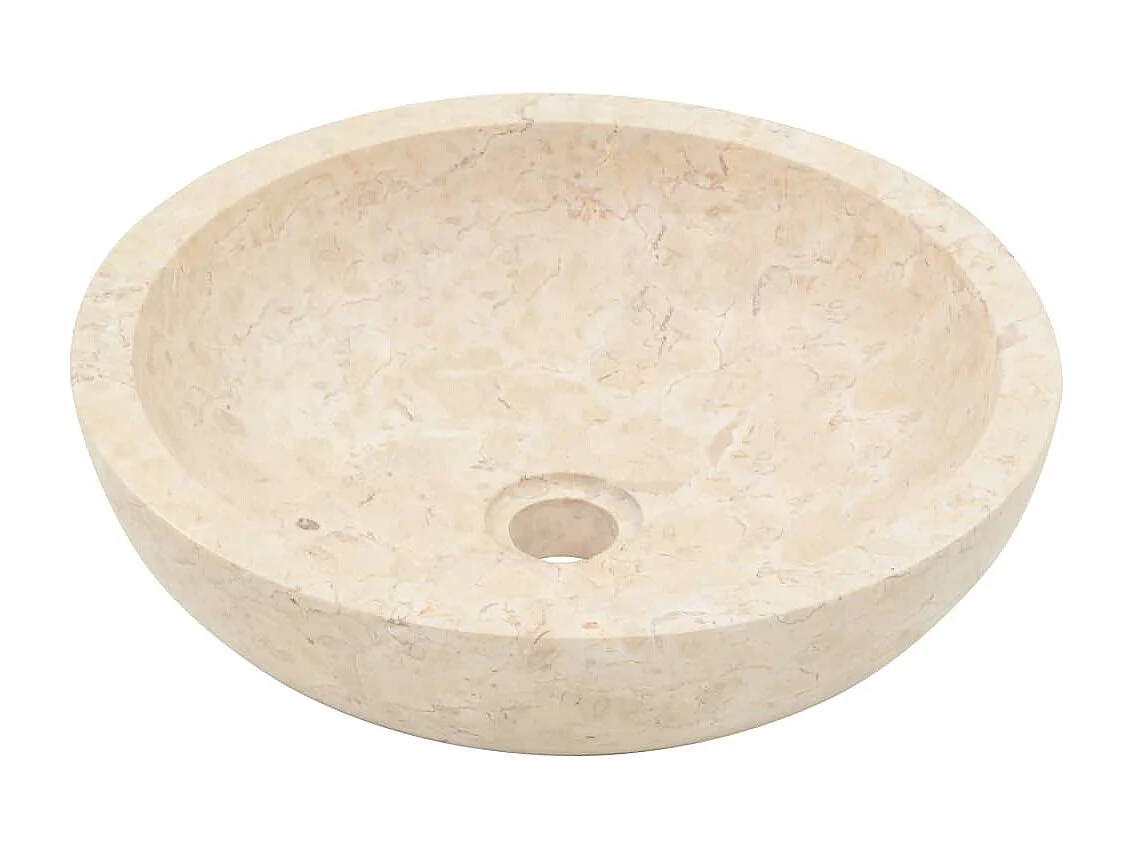 Lavello 40 x 12 cm Marmo Crema