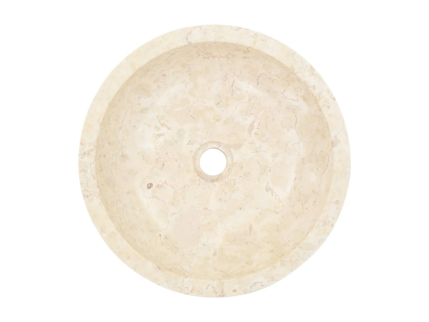 Évier 40 x 12 cm Marbre Crème