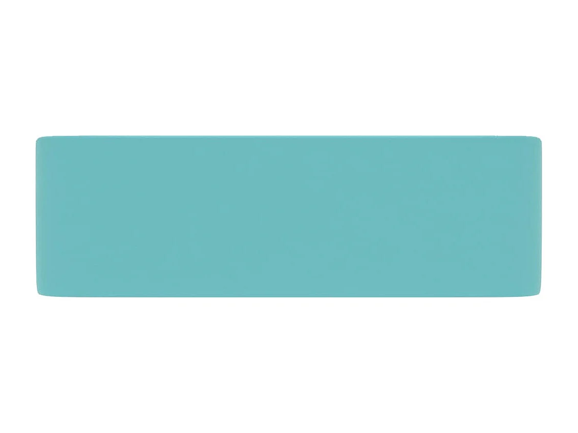 Lavabo de luxe Vert clair mat 41x30x12 cm Céramique