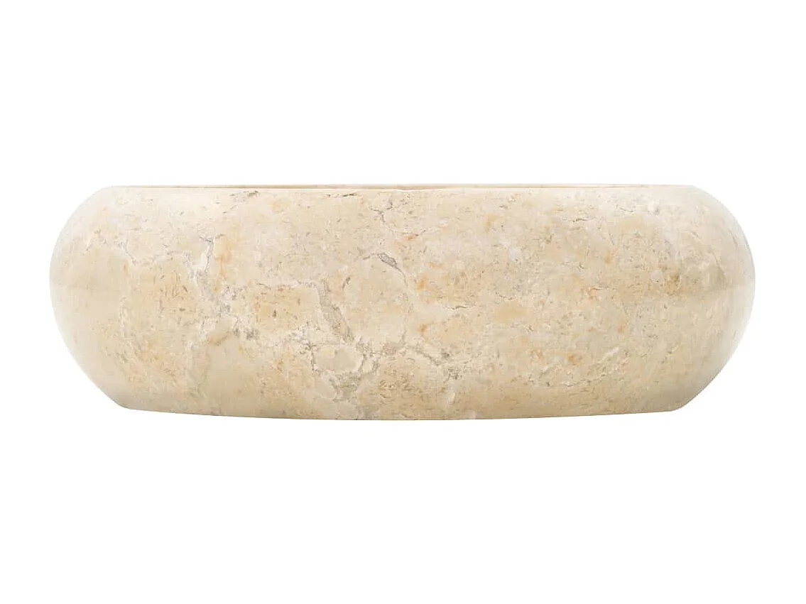 Lavatório 40 x 12 cm Mármore Creme